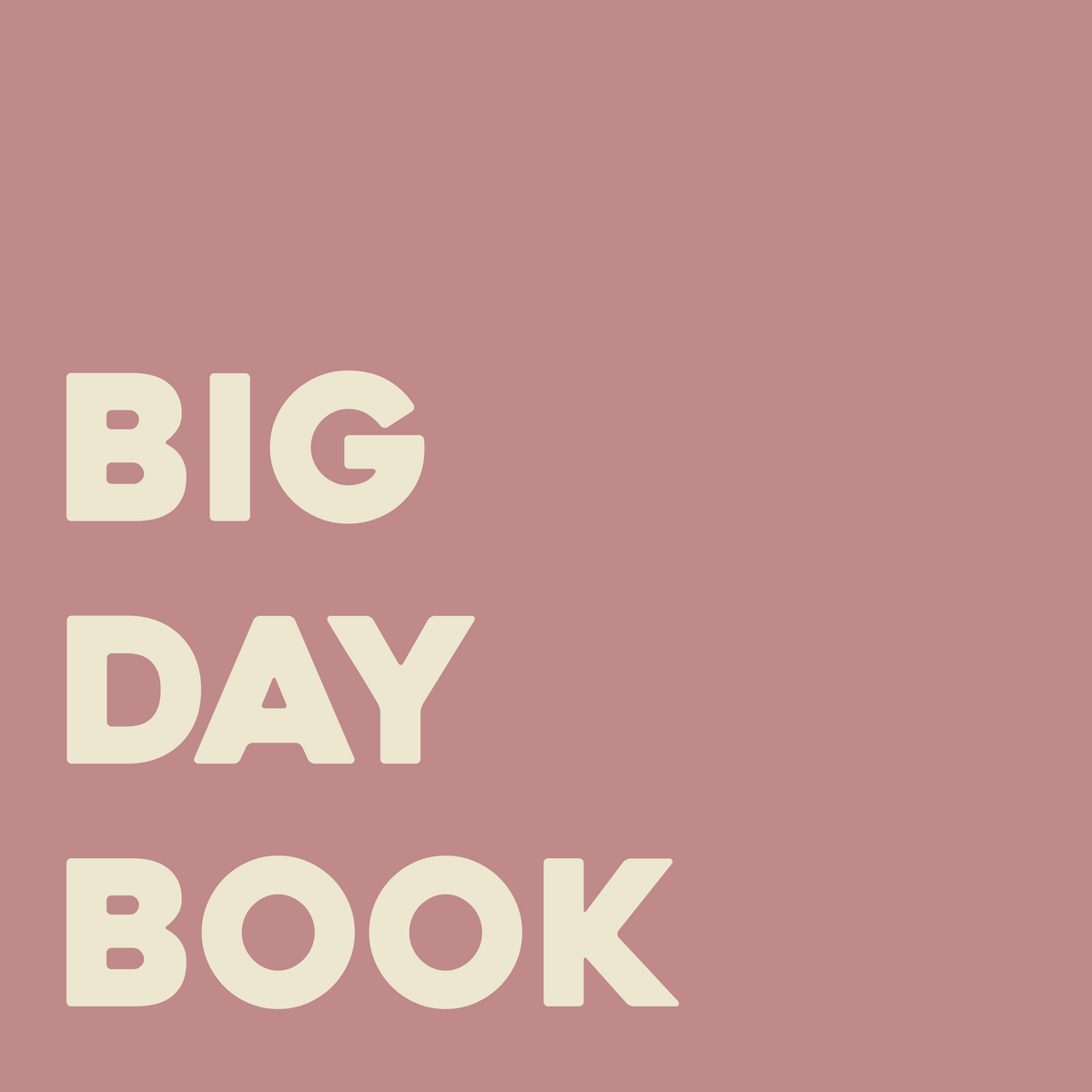 Big Day Book